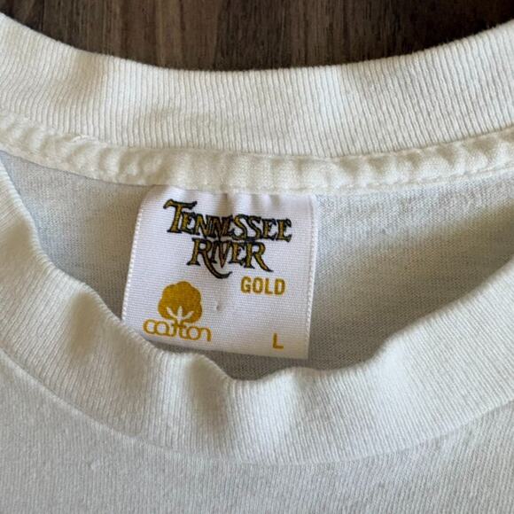 Vintage Save The Rainforests Nature T-Shirt Mens Size M Parrot Activism Art 90s - Picture 4 of 4